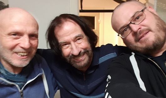 Rudi Vogelfrei, Mark Andersen und Dom van Hool